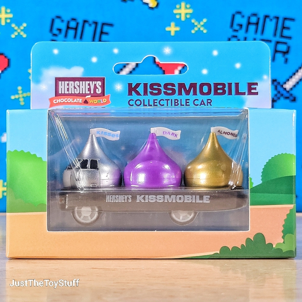 Hershey Kissmobile Diecast Chocolate World Candy Collectible Diecast Car New
